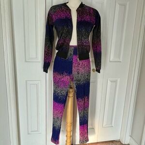 Nicki Minaj Two Piece Athletic jacket and leggings